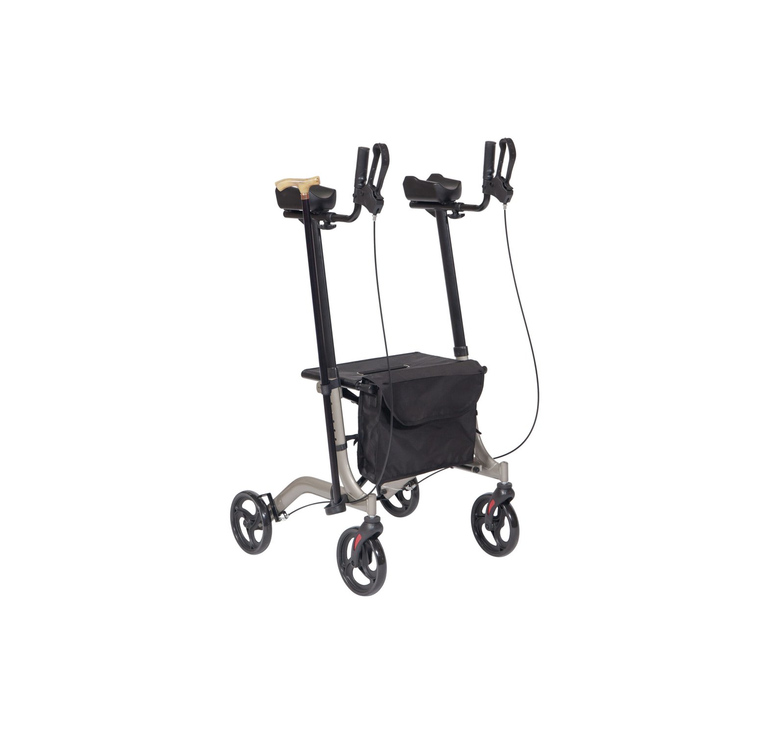 ΠΕΡΙΠΑΤΗΤΗΡΑΣ-ROLLATOR ΤΕΤΡΑΤΡΟΧΟΣ ΜΕ ΛΑΒΗ ΚΑΙ ΣΤΗΡΙΞΗ ΠΗΧΗ